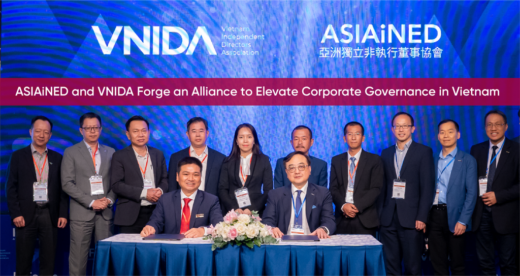 ASIAiNED and VNIDA Forge an Alliance to Elevate Corporate Governance in Vietnam